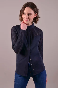 Sale harcour Shami langermet genser, dame DB/AB