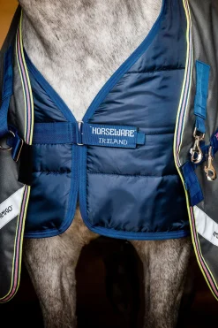 Best horseware Amigo Bravo 12 Plus Bundle Utedekken 50g, med 2 underdekken DarkShadow/Navy&Rose