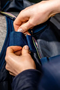 Best horseware Amigo Bravo 12 Plus Bundle Utedekken 50g, med 2 underdekken DarkShadow/Navy&Rose