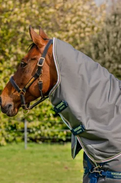 New horseware Amigo Bravo 12 Plus utedekken, 250g Shadow/Navy&Lime