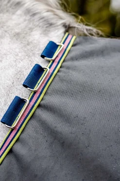 New horseware Amigo Bravo 12 utedekken, 0 g Shadow/Navy&Rose