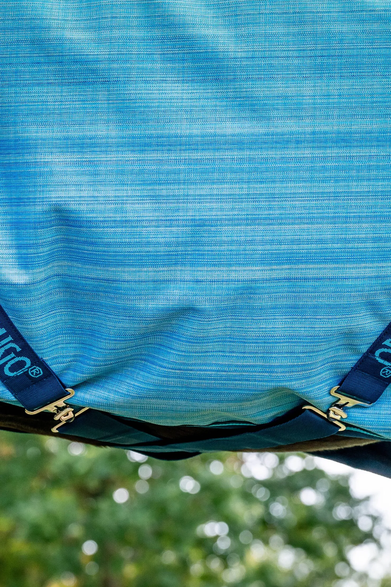 horseware Amigo Hero 900 Revive Plus utedekken med avtakbar hals, 50 gram OceanBlue