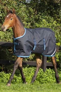 Online horseware Amigo Ripstop følldekken, 200 gram Navy/ElectricBlue