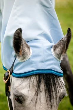 Discount horseware Amigo Ripstop Hoody eksemtrekk, 0g AzureBlue/Navy&ElectricBlue