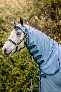 Discount horseware Amigo Ripstop Hoody eksemtrekk, 0g AzureBlue/Navy&ElectricBlue
