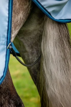 Discount horseware Amigo Ripstop Hoody eksemtrekk, 0g AzureBlue/Navy&ElectricBlue
