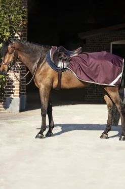 Clearance horseware Amigo Ripstop ridedekken Fig/Navy/Tan