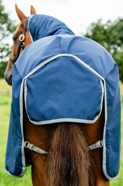 Clearance horseware Amigo Ripstop Utedekken 900D, 0g Navy/TitaniumGrey