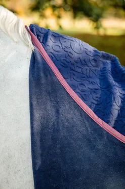 Outlet horseware dekorert jersey cooler Navy/Burgundy