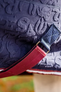 Outlet horseware dekorert jersey cooler Navy/Burgundy