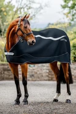 New horseware Dry Liner underdekken med tørkefunksjon, 50 g DarkBlue/Silver