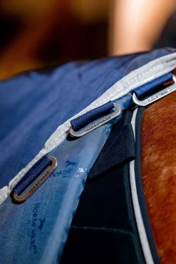 New horseware Dry Liner underdekken med tørkefunksjon, 50 g DarkBlue/Silver