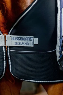 New horseware Dry Liner underdekken med tørkefunksjon, 50 g DarkBlue/Silver