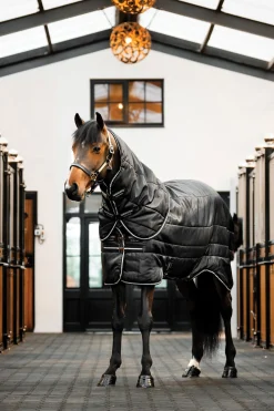 Outlet horseware Easy-Layer Stable Plus Heavy 400g Black/Black&Silver