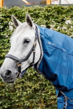 Hot horseware Ionic Therapy Hals for Mesh Cooler-dekken ImperialBlue/Silver&Navy