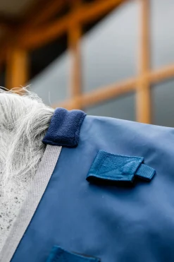 Sale horseware Ionic Therapy Mesh Cooler-dekken ImperialBlue/Silver&Navy