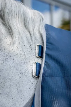 Outlet horseware Ionic Therapy Stalldekken, 50g ImperialBlue/Silver&Navy