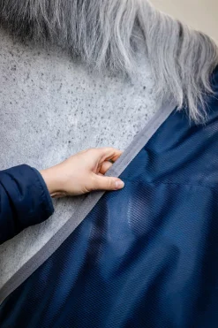 Outlet horseware Ionic Therapy Stalldekken, 50g ImperialBlue/Silver&Navy