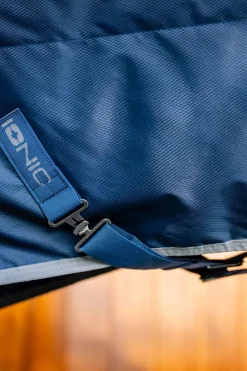 Outlet horseware Ionic Therapy Stalldekken, 50g ImperialBlue/Silver&Navy