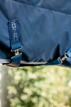 Outlet horseware Ionic Therapy Stalldekken, 50g ImperialBlue/Silver&Navy