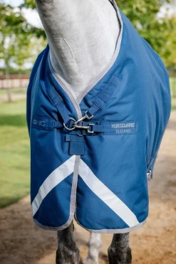 Clearance horseware Ionic Therapy Utedekken, 100g ImperialBlue/Silver&Navy