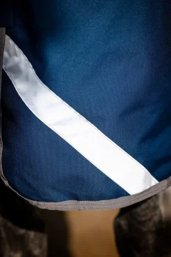 Clearance horseware Ionic Therapy Utedekken, 100g ImperialBlue/Silver&Navy