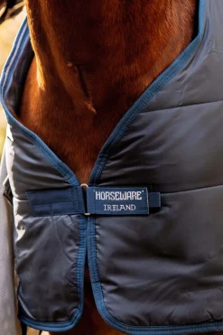 Hot horseware Rambo Autumn Series utedekken med underdekken (0 g / 100 g) Navy/Grey