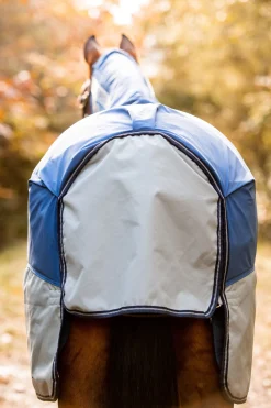 Hot horseware Rambo Autumn Series utedekken med underdekken (0 g / 100 g) Navy/Grey