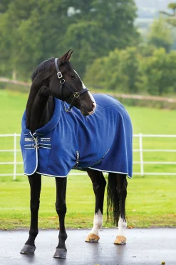 Hot horseware Rambo mykt fleecedekken DarkBlue/Beige