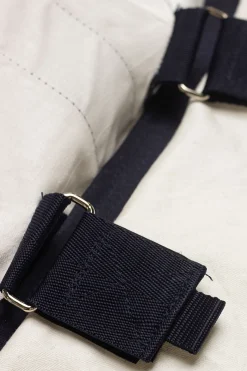 Hot horseware Rambo Natura Fluedekken med avtagbart halsstykke White/DarkBlue