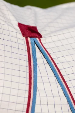 horseware Rambo Optimo Supreme utedekken med Disc-lukking, 0g Navy/Cherry