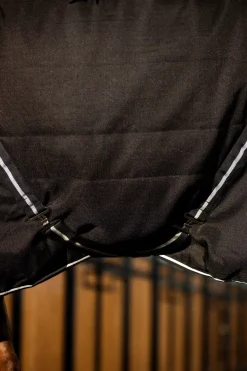 New horseware Rambo stalldekken, 400g Black/Black&Silver