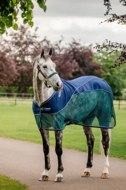 Outlet horseware Signature Sport Svetteteppe Navy/HunterGreen