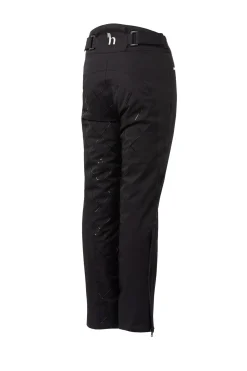 New horze Adeline silikonpolstret ridebukse, barn Black