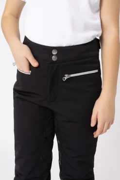 New horze Adeline silikonpolstret ridebukse, barn Black