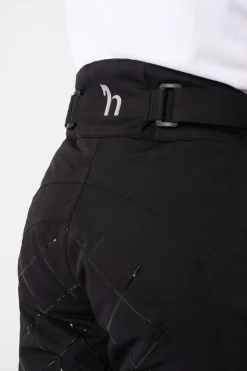 New horze Adeline silikonpolstret ridebukse, barn Black