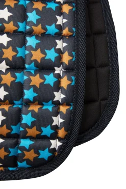 Sale horze Alex allroundsjabrak med stjernetrykk, ponni DarkNavy/StarPrint