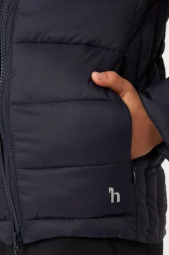 Hot horze Alicia lettfôret klubbjakke, barn DarkNavy