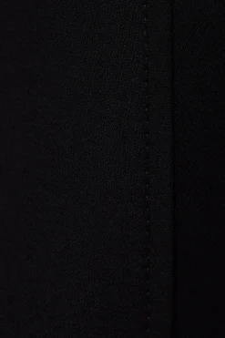 Best horze Angelina kneforsterket ridebukse, lett, stretch, lær, dame Black