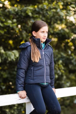 New horze Anike vinterjakke til barn DarkNavy