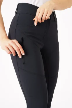 Discount horze Annie arbeidsbukser til dame CaviarBlack