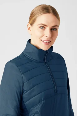 Online horze Annika hybrid anorakk, dame ReflectingPondBlue