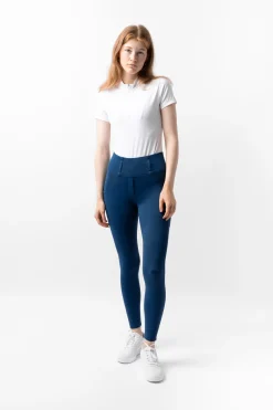 Sale horze Anya Hybrid Thermotights med Fullgrip Deepseablue