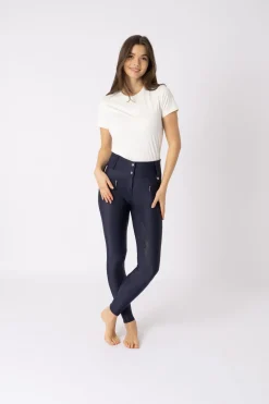 horze Arina helforsterket ridebukse til dame ParisianNight