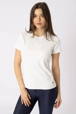 Sale horze Asa funksjonell t-skjorte til dame StarWhite