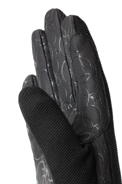 Online horze Ava vinter-ridehansker til barn Black