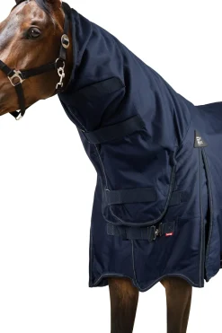 horze Avalanche 1200D kombi overgangsdekken 150g PeacoatDarkBlue