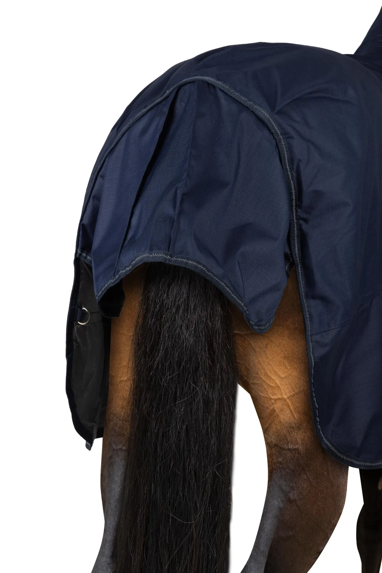 Best horze Avalanche 1200D tykt kombidekken, 350g PeacoatDarkBlue