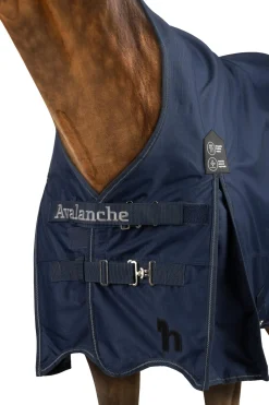 Online horze Avalanche regndekken, 0g PeacoatDarkBlue