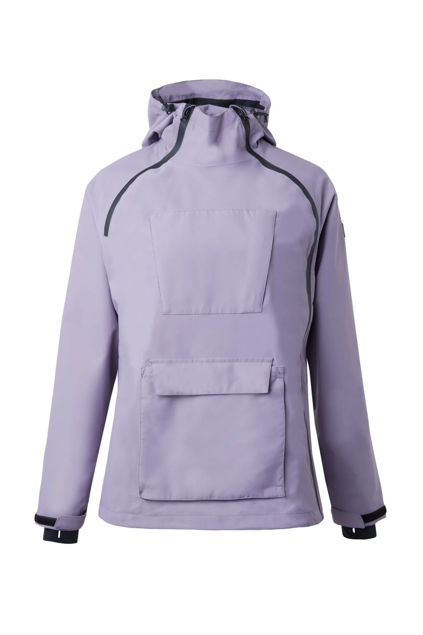 Outlet horze Ayla ride-regnjakke med glidelås til dame GrapeRoyale